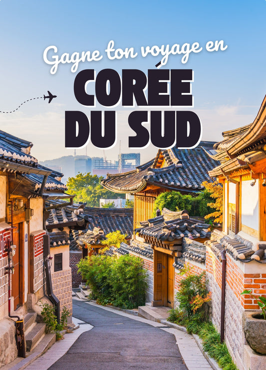 🇰🇷 Grand Concours 1 an de Jejuskin : Gagne ton billet pour Séoul ! ✈️