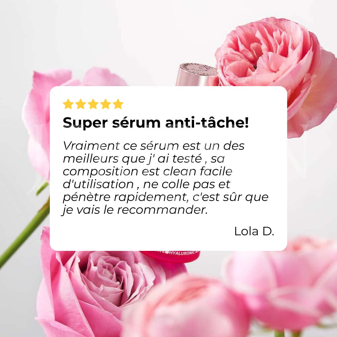 Avis sur le sérum anti-imperfections et tâches d'Isoi