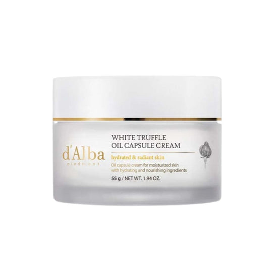 d'Alba - Crème hydratante en capsules à l’huile de truffe blanche - 55g