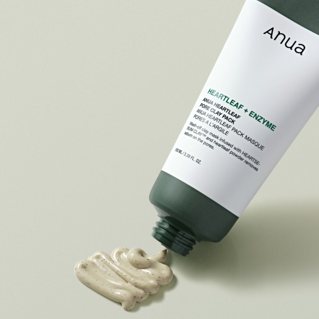 Photo du masque Heartleaf à l'argile pour les pores d'Anua