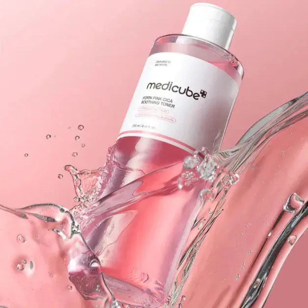 Medicube toner apaisant à la rose, PDRN et Cica photo
