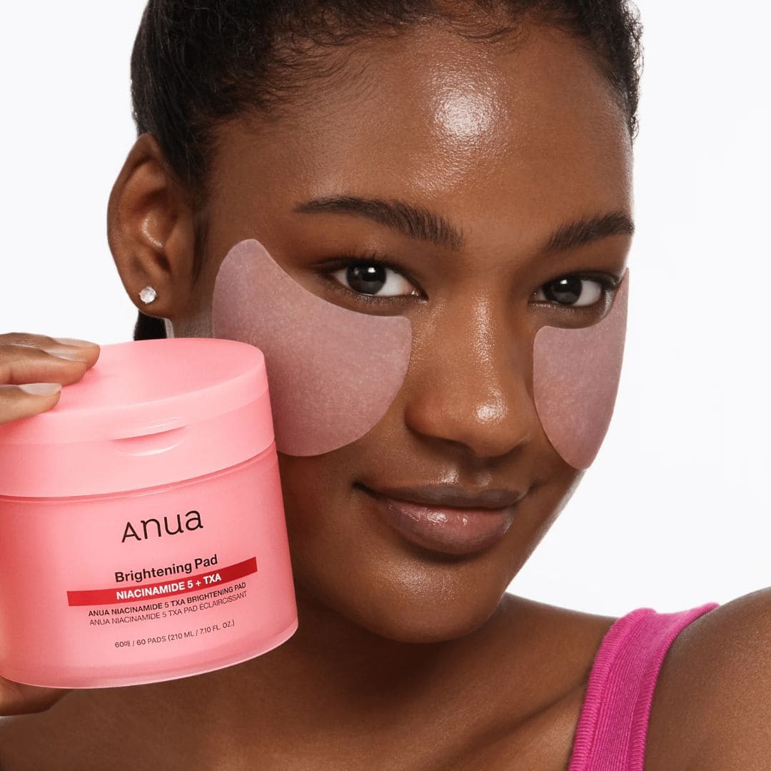 Anua Pads éclaircissants à la niacinamide 5% et acide tranexamique visage