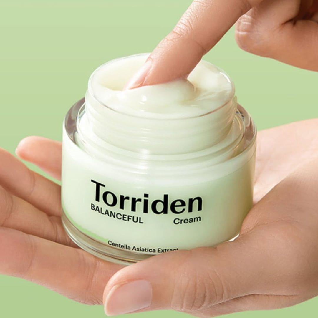Torriden crème apaisante à l’extrait de Centella Asiatica texture