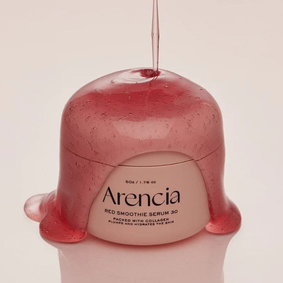Arencia sérum éclatant et rafraichissant aux fruits rouges texture
