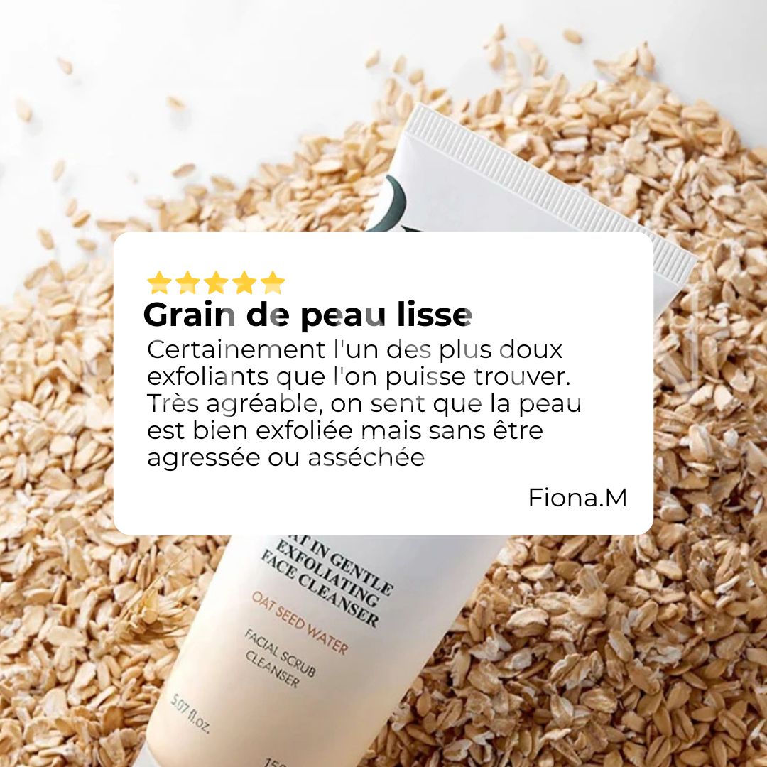 Avis sur le nettoyant visage exfoliant doux à l’avoine du Purito Seoul