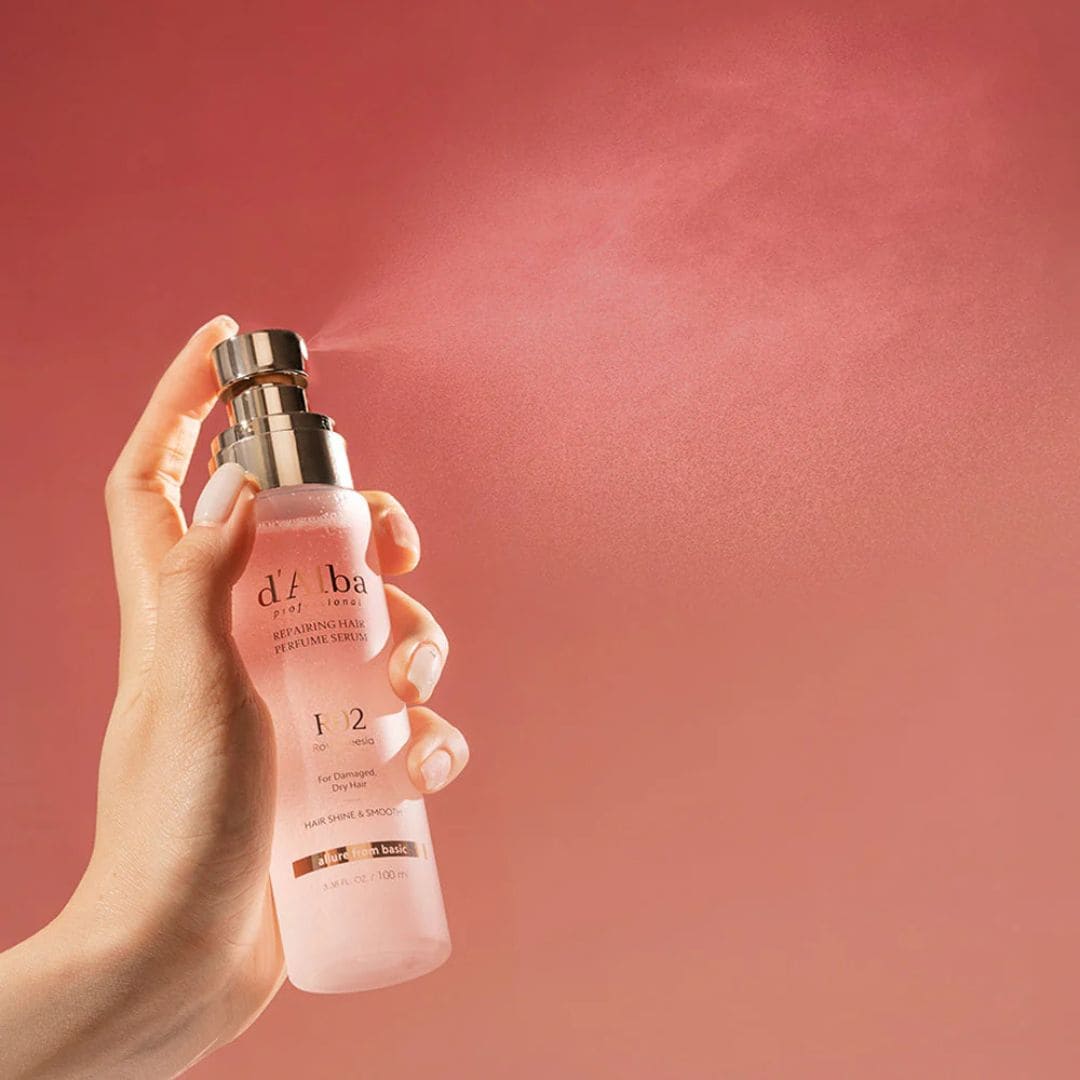 d'Alba sérum réparateur pour les cheveux texture