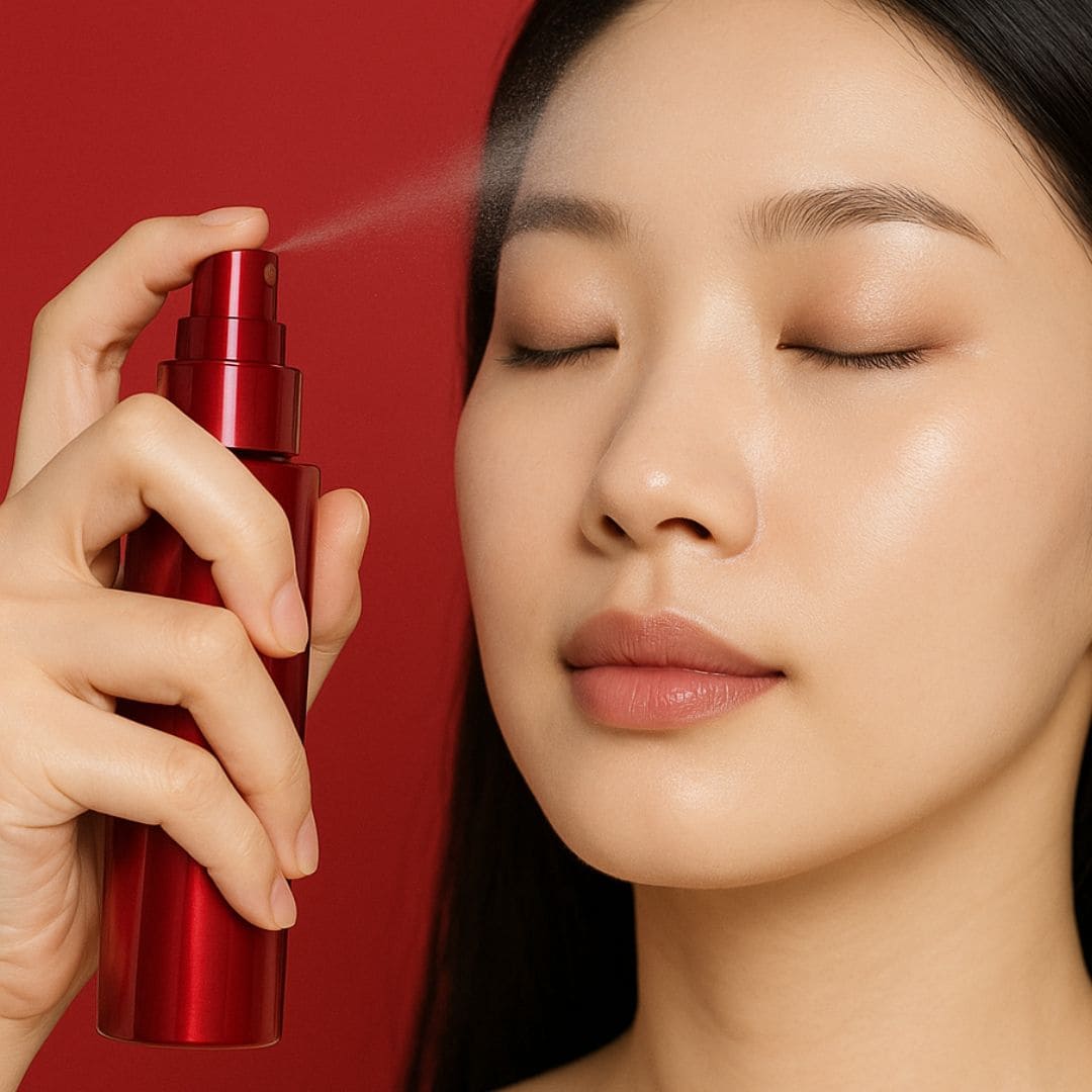 Tirtir spray fixateur de maquillage avec visage