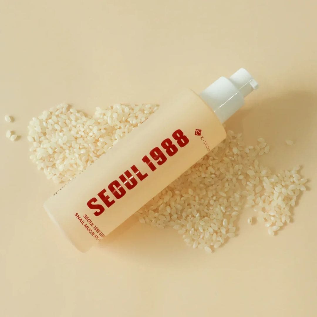 K-Secret essence SEOUL 1988 : Mucine d'escargot 97% + Riz texture