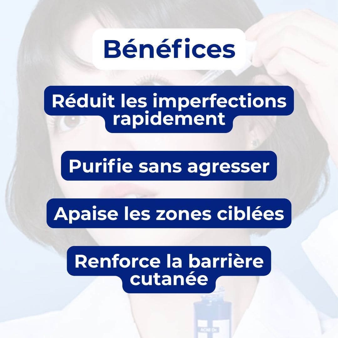 ISOI Sérum traitant anti-imperfections ACNI Dr. 14ml bénéfices