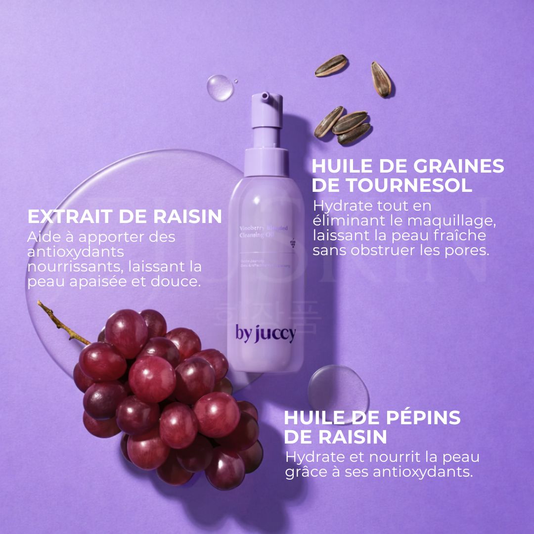 By Juccy - Huile démaquillante Vinoberry Blended - 150ml