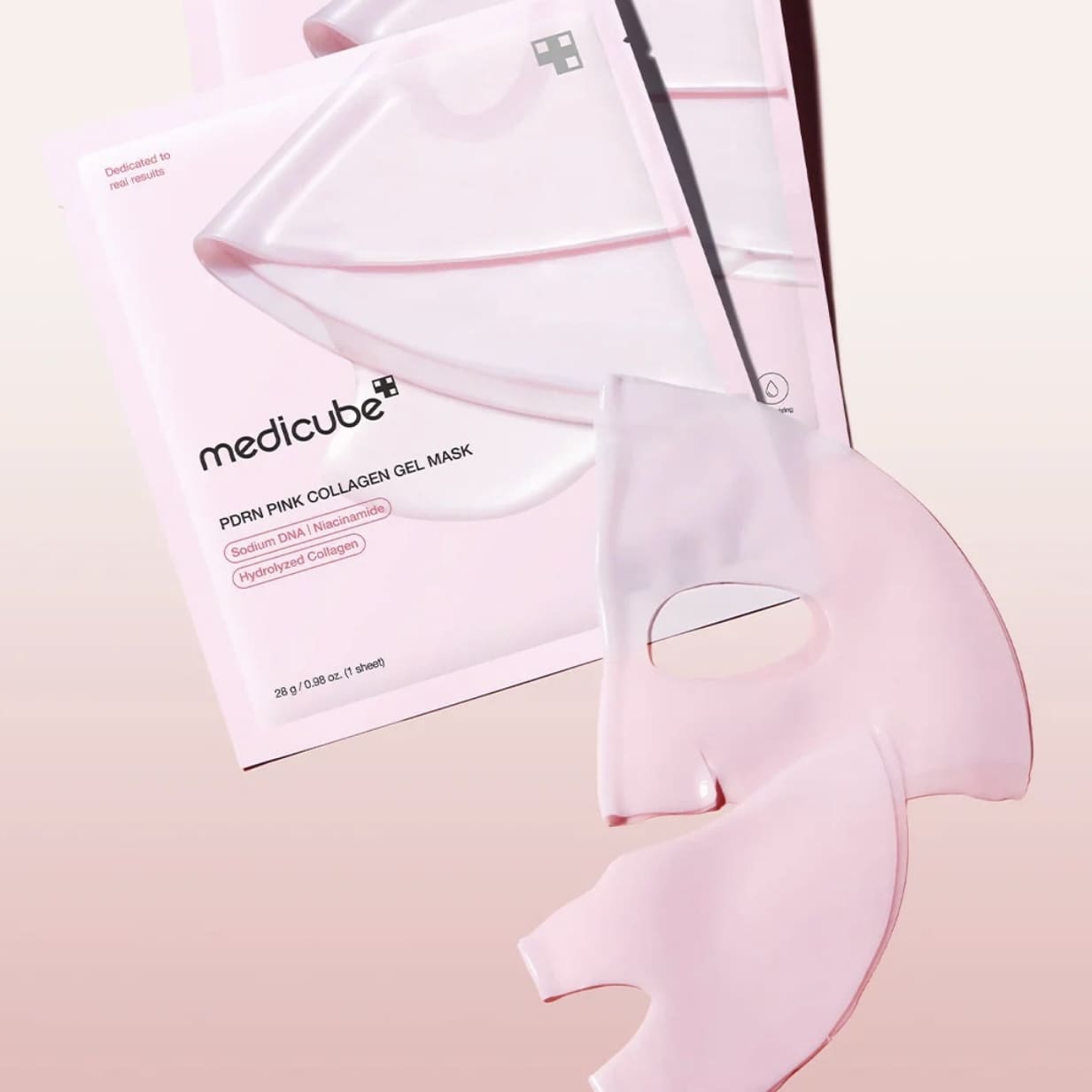 Medicube Masque en gel au collagène rose PDRN photo
