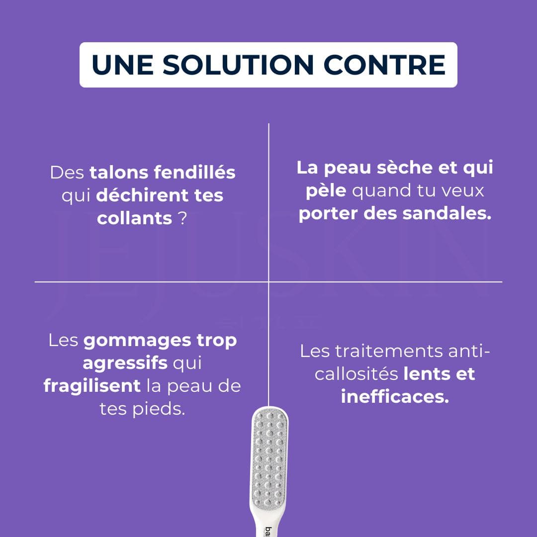 Baren - Kit adoucissant pour les pieds