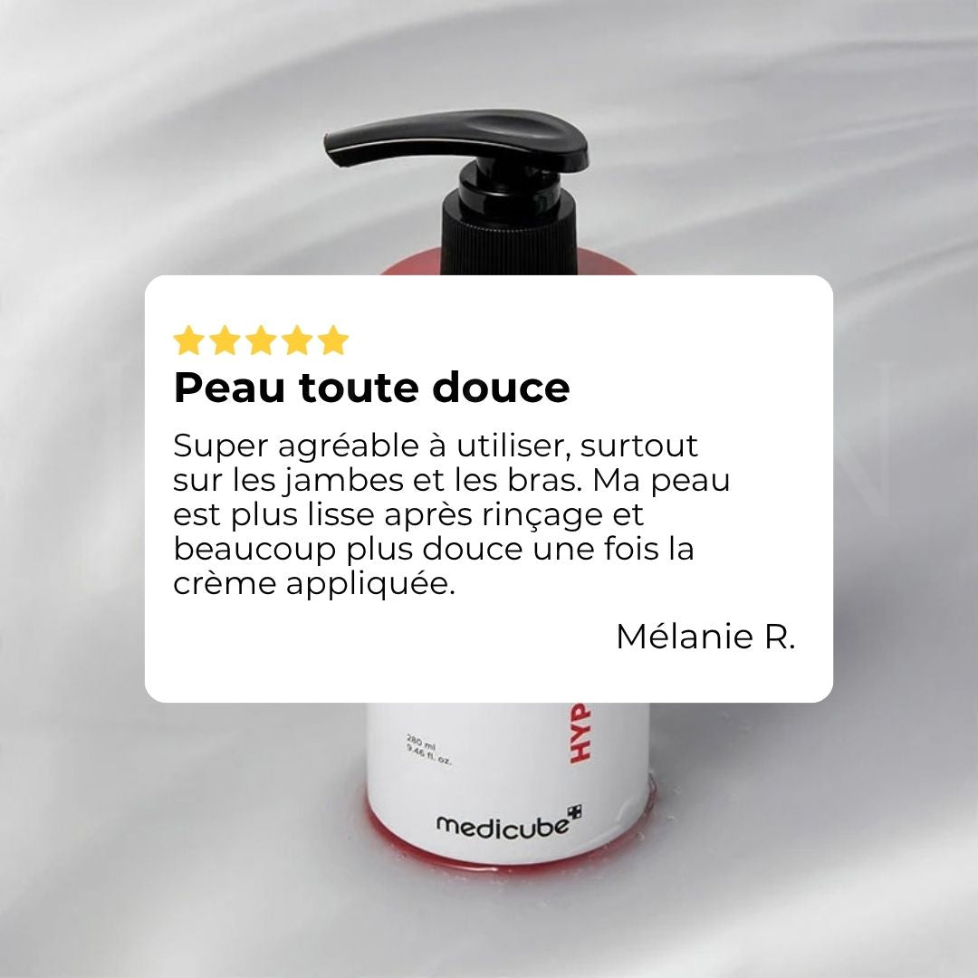 Avis sur l'exfoliant pour le corps à l’acide hypochloreux de Medicube