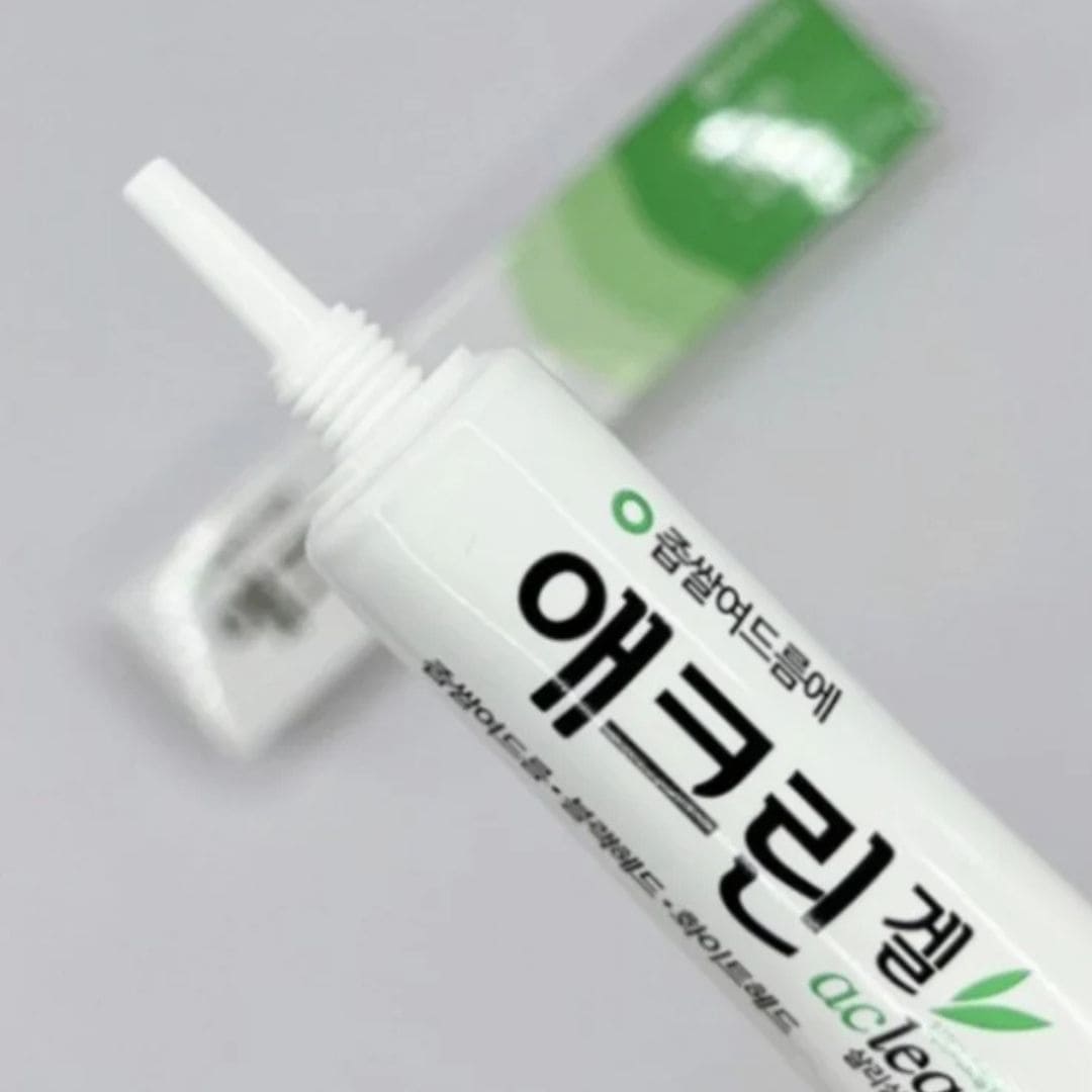 Aclean Crème-Gel anti-acné pour boutons sous-cutanés 20g texture