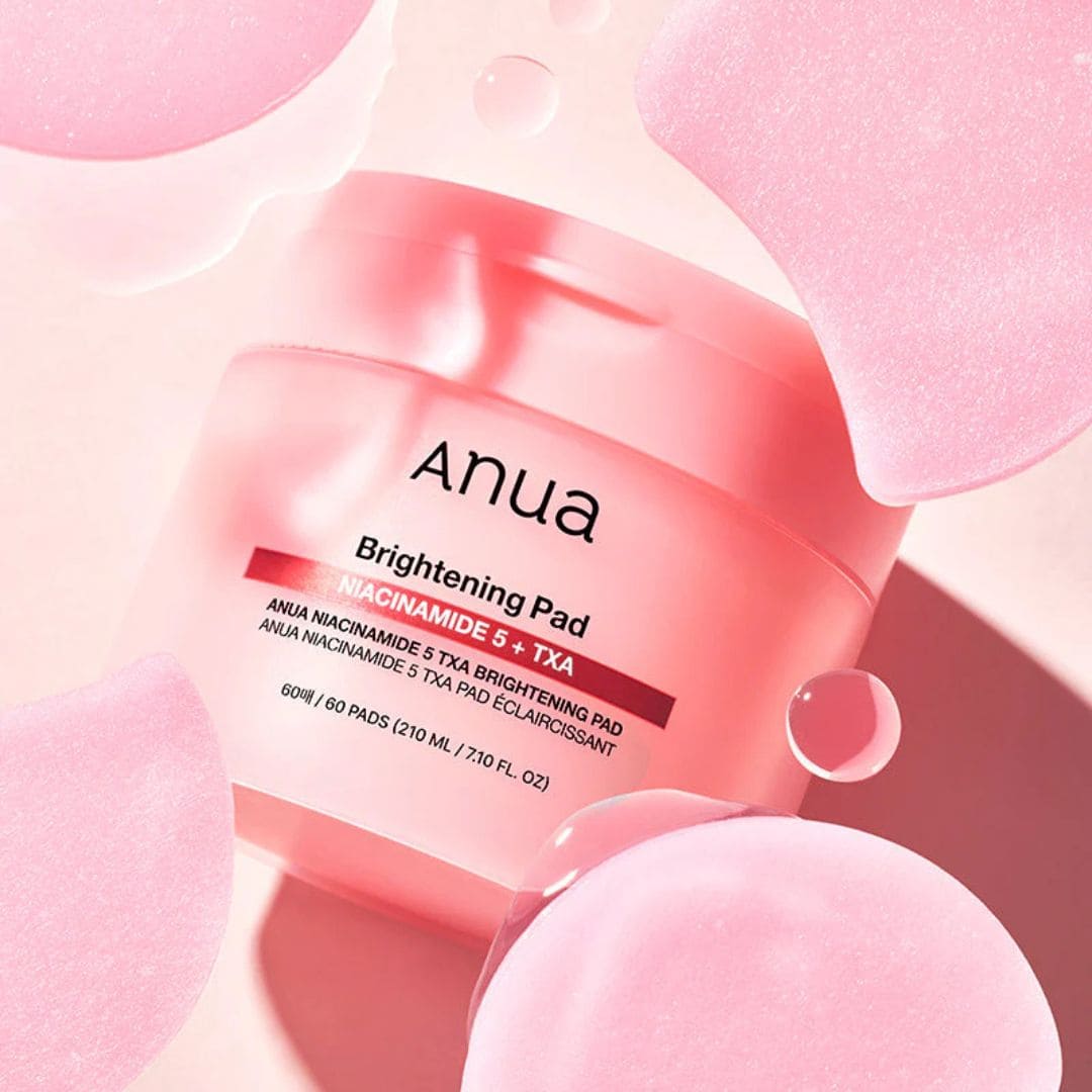 Anua Pads éclaircissants à la niacinamide 5% et acide tranexamique visage