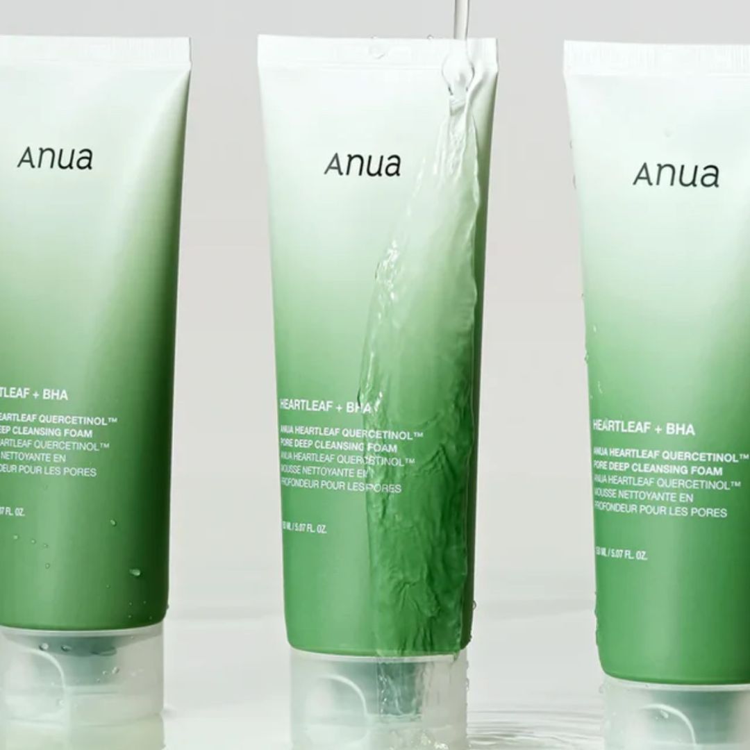 Anua mousse nettoyante Heartleaf Quercetinol BHA Photo