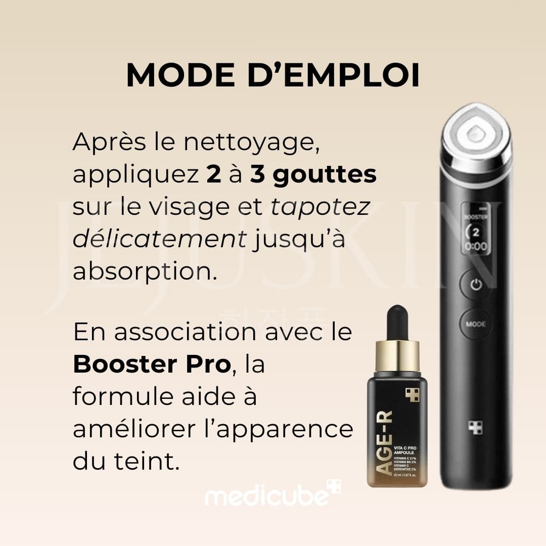 Conseils pour utiliser l'ampoule Vita C de Medicube