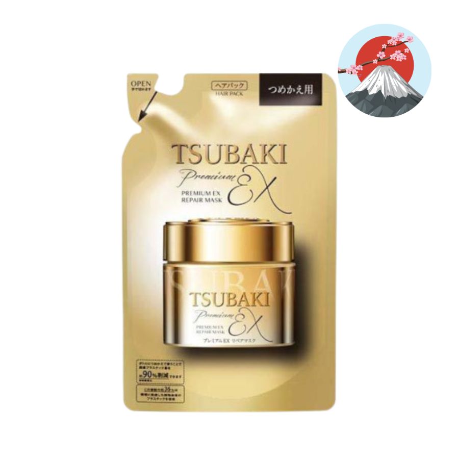 Shiseido masque capillaire réparateur et lissant Premium EX Tsubaki recharge