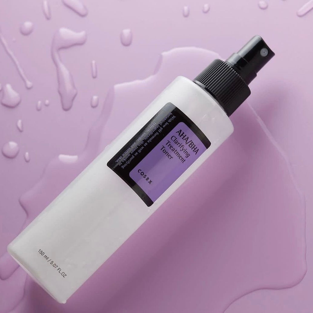 Cosrx Toner Clarifiant AHA BHA texture