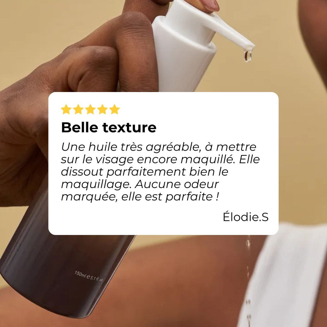 Haruharu Wonder Huile nettoyante profonde et hydratante au riz noir avis client