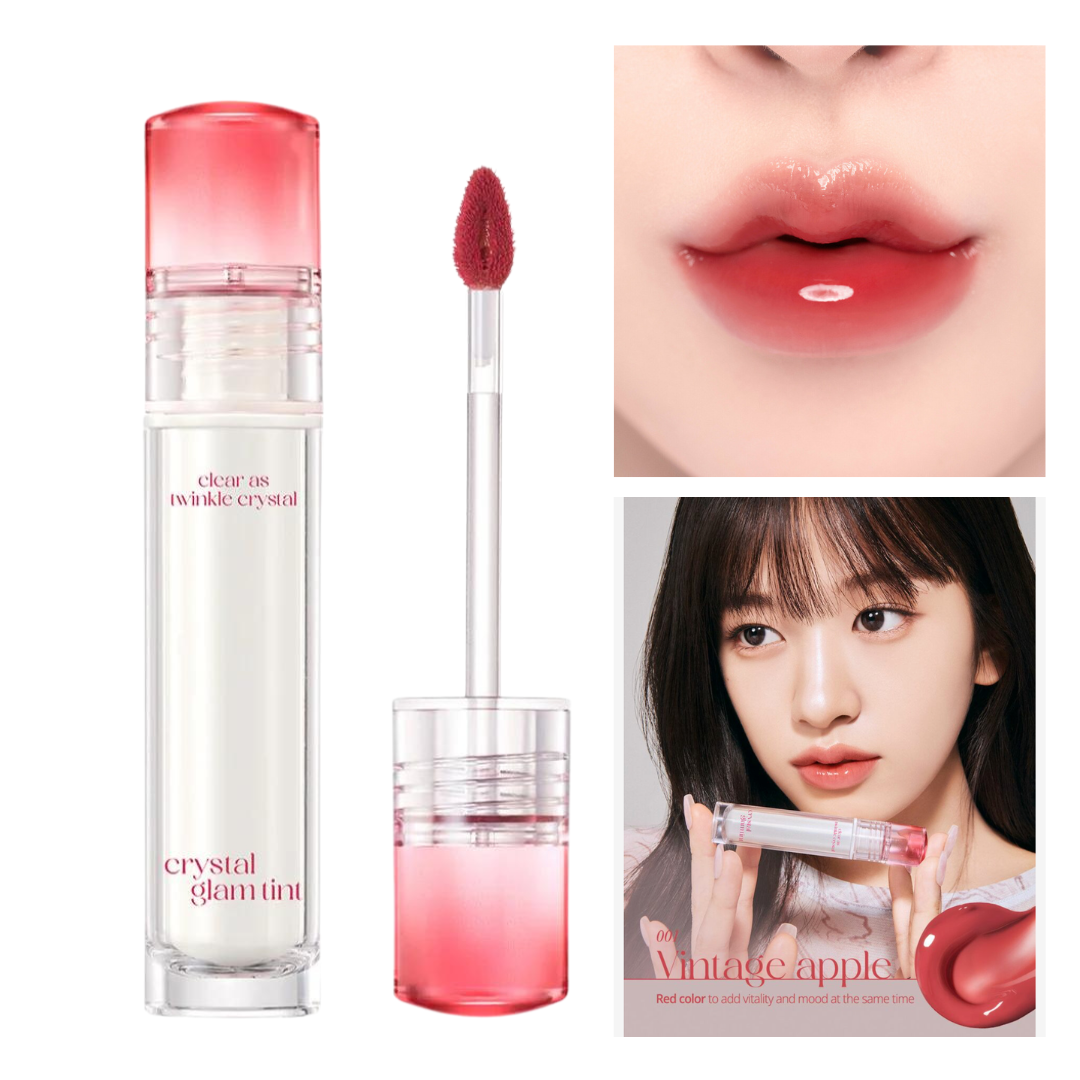 Clio - Encre à lèvre “Crystal Glam Tint”