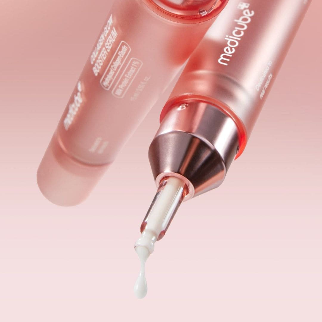 Medicube sérum booster anti-âge au collagène 15ml texture