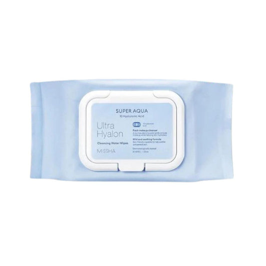 Missha Lingettes démaquillantes Super Aqua Ultra Hyalron 30 pièces