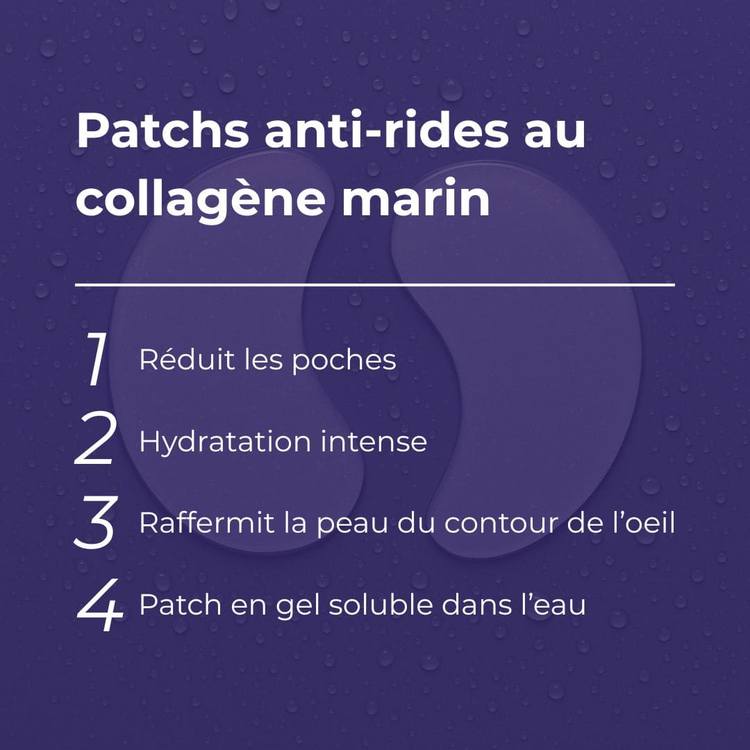 Mizon - Patchs anti-rides au collagène marin - 60 patchs