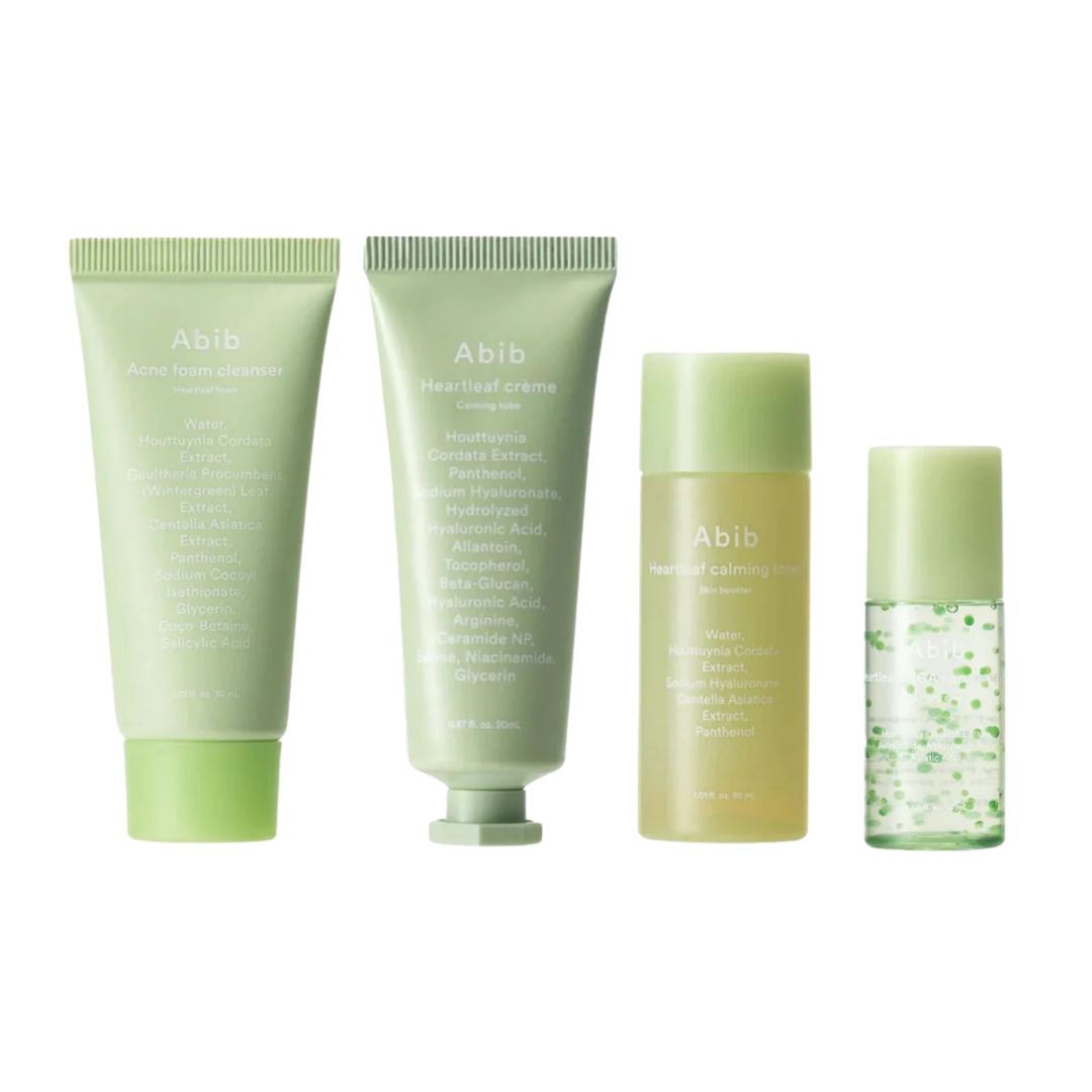 Abib - Kit d'essai apaisant Heartleaf
