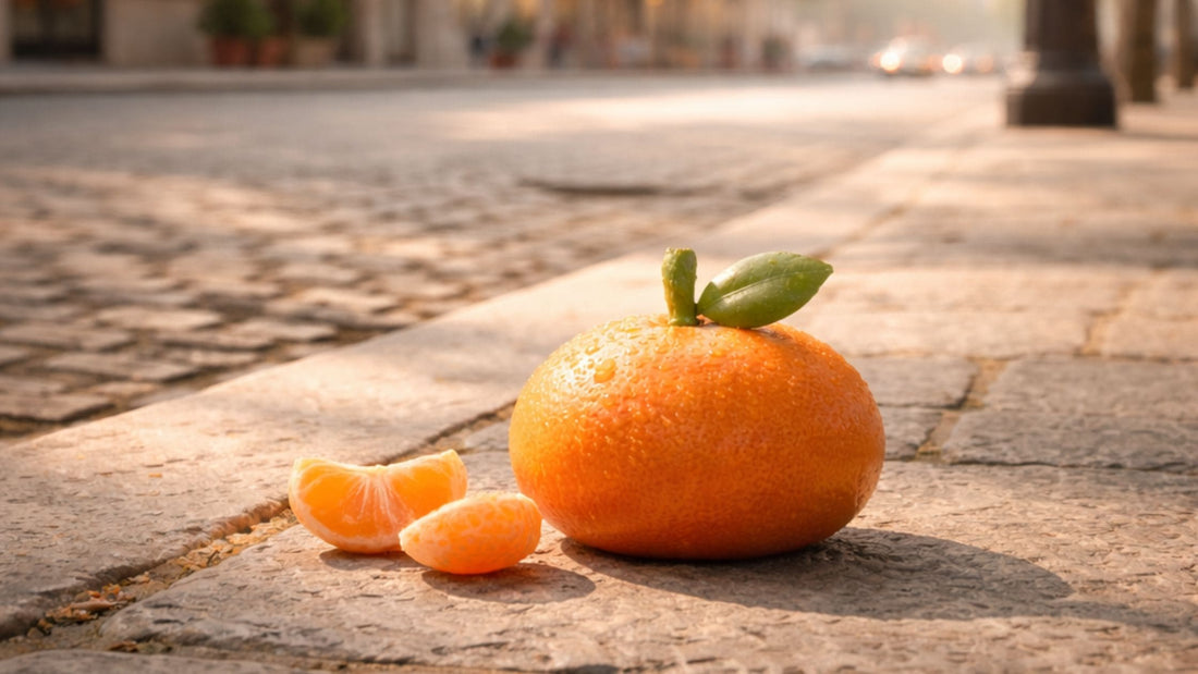 Affiche popup jejuskin orange de jeju