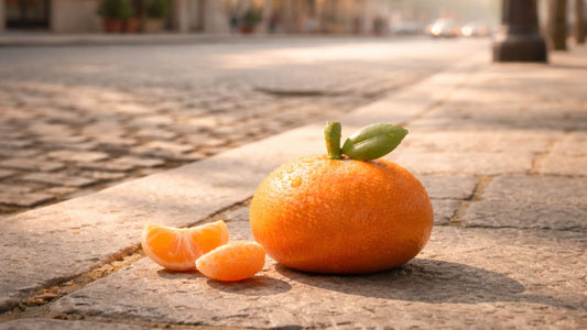 Affiche popup jejuskin orange de jeju