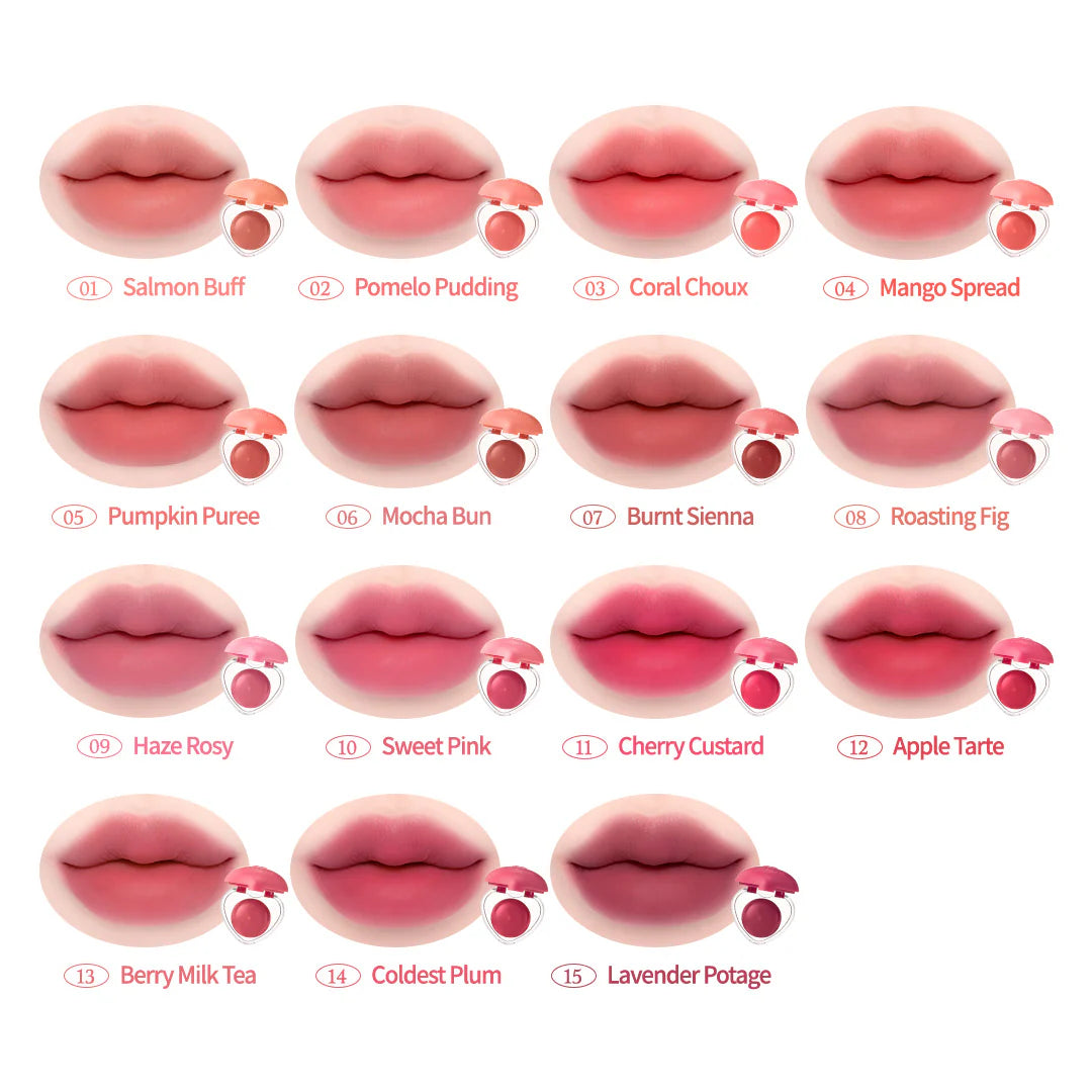 Texture blush et lip Dasique, fini doux et lumineux, maquillage K-beauty