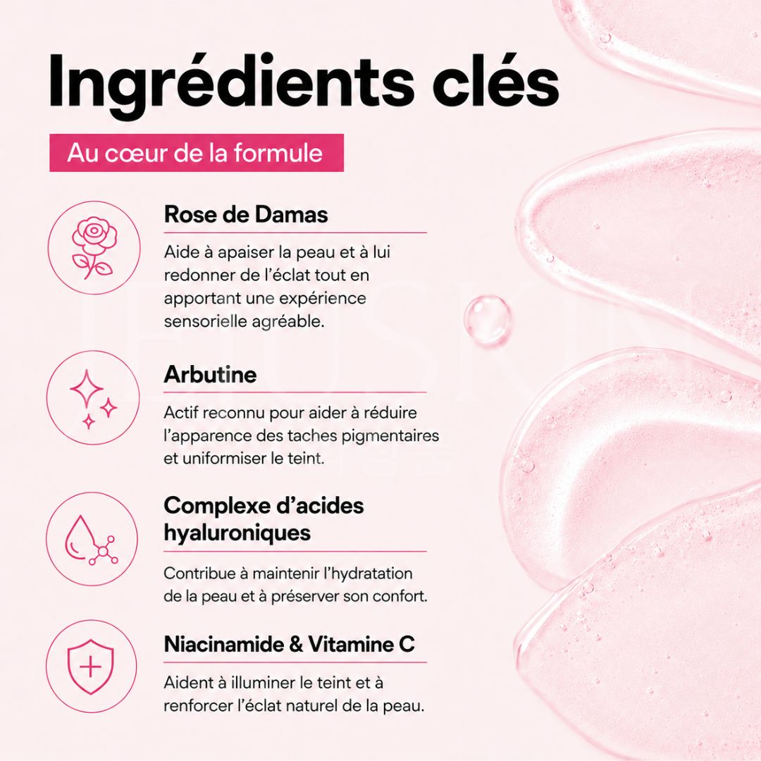 Les ingrédients clés du sérum anti-imperfections et tâches d'Isoi