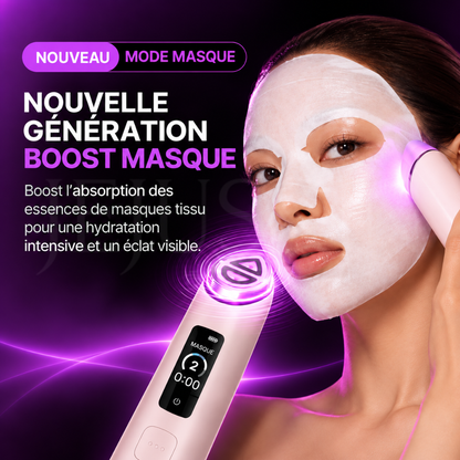 Le mode masque de l'appareil Age-R Booster Pro X2 de Medicube