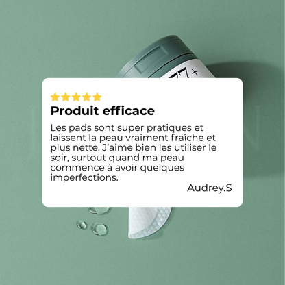 Avis sur les pads purifiants Heartleaf 77% d'Anua