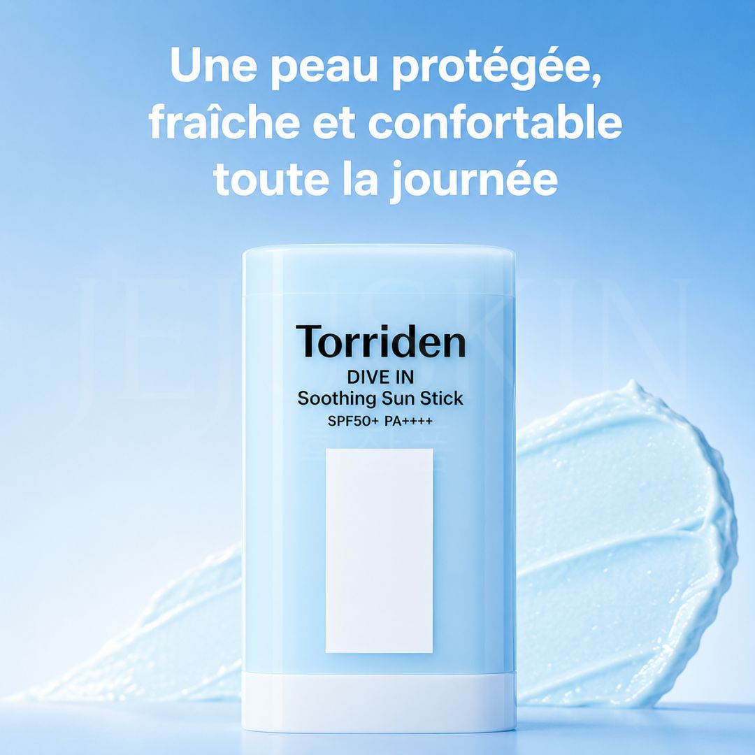 Un autre bienfait du stick solaire apaisant et hydratant Dive-In