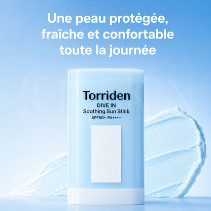 Un autre bienfait du stick solaire apaisant et hydratant Dive-In