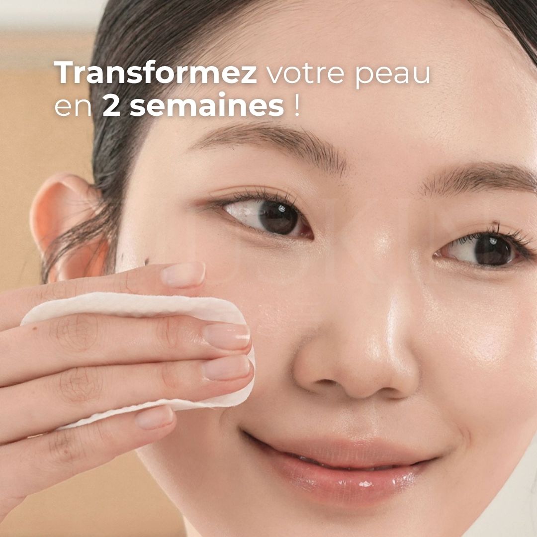 Le bénéfice du Toner lacté éclat à l’eau de riz de Mizon