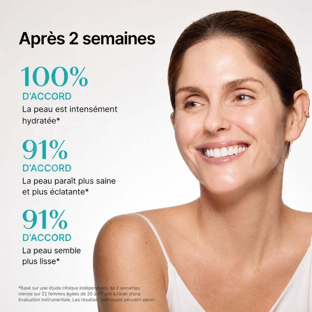 Après avoir utiliser l'ampoule anti-âge régénérante et raffermissante au PDRN de Rejuran