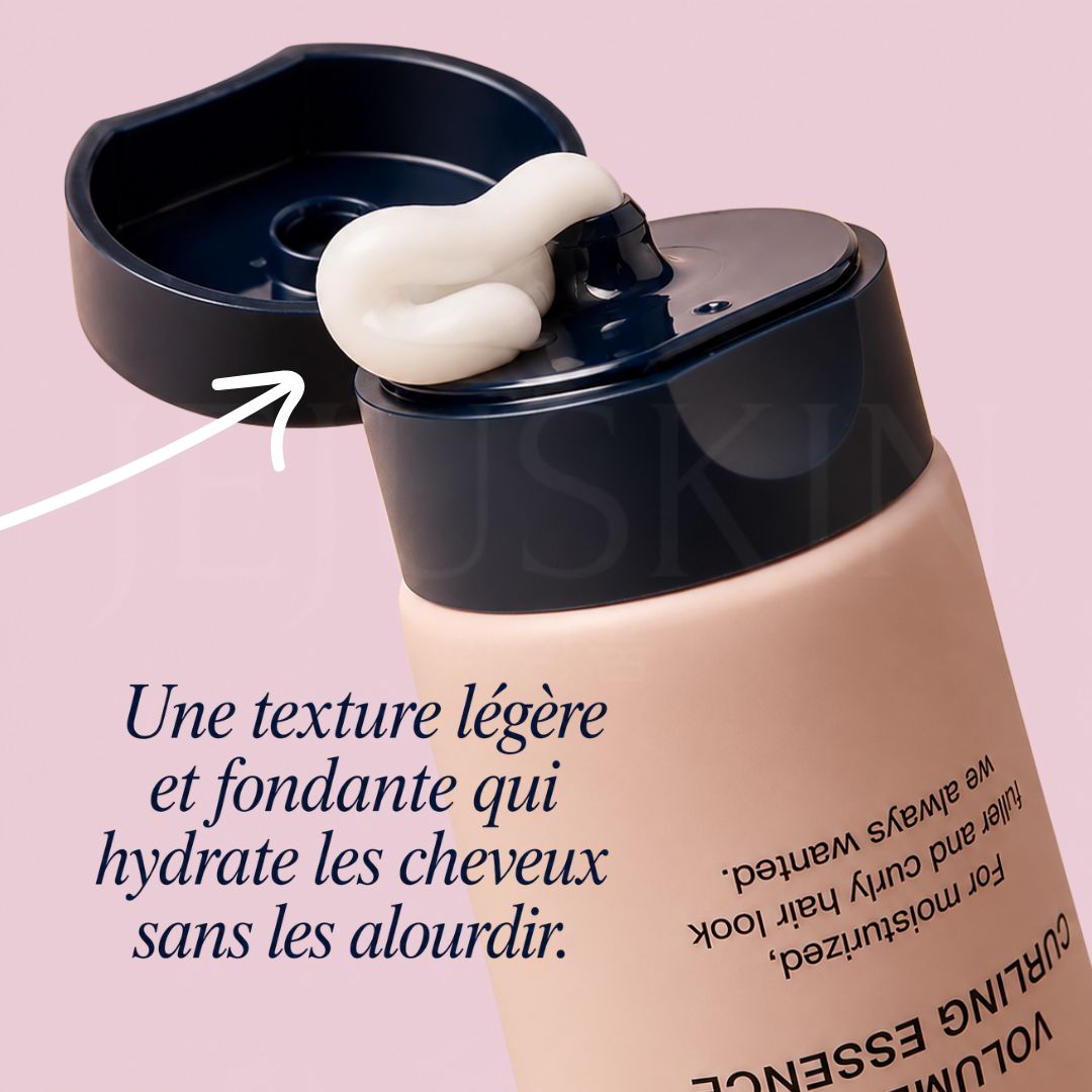 La texture de l'essence capillaire Unove volume et boucles de Dr. Forhair