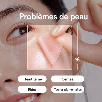 Pour quels problèmes de peau sont fait les patchs en gel pour les yeux au PDRN d'Abib