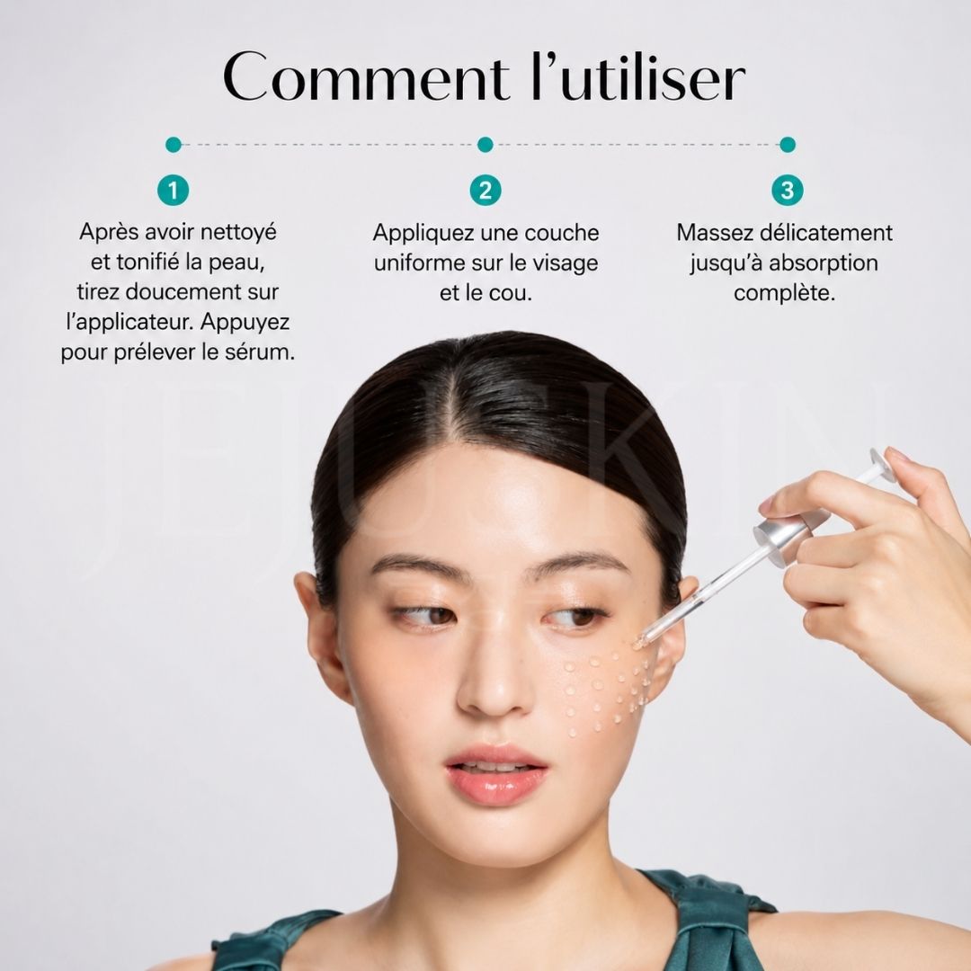 Comment utiliser l'ampoule anti-âge régénérante et raffermissante au PDRN de Rejuran