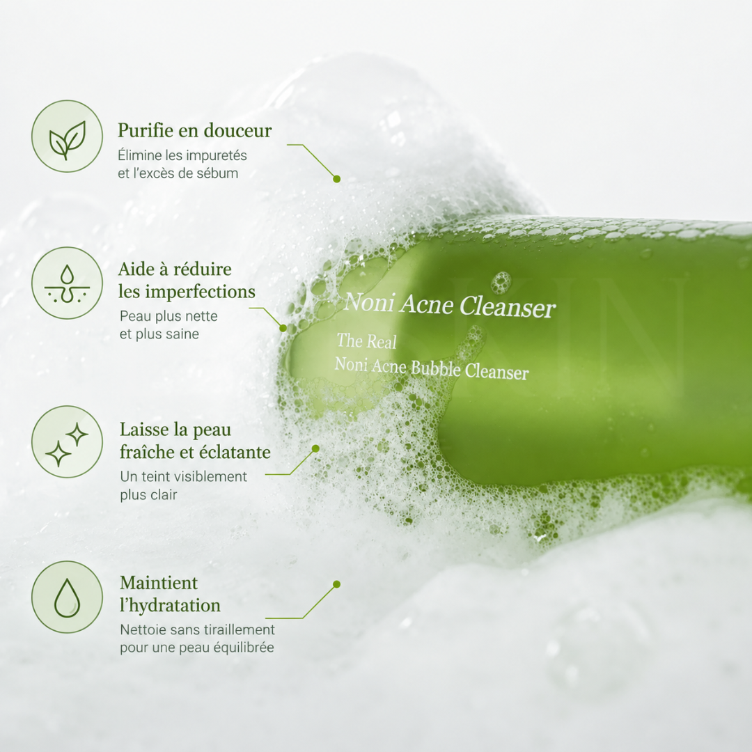 Les bénéfices du nettoyant moussant purifiant au Noni de Celimax
