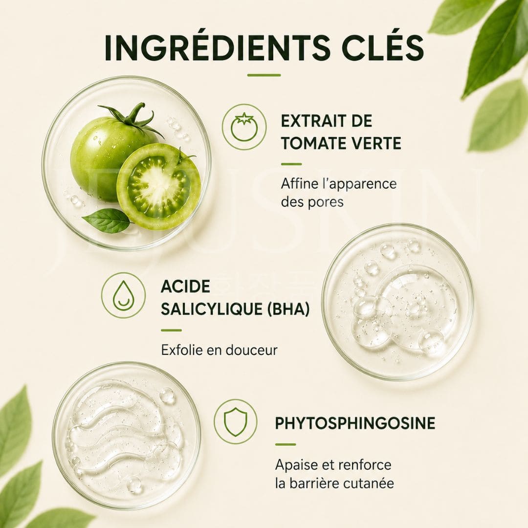 Sungboon Editor - Mousse nettoyante ultra-riche pour les pores à la tomate verte - 120g