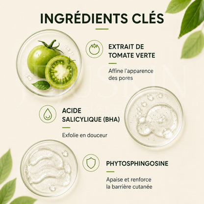 Sungboon Editor - Mousse nettoyante ultra-riche pour les pores à la tomate verte - 120g