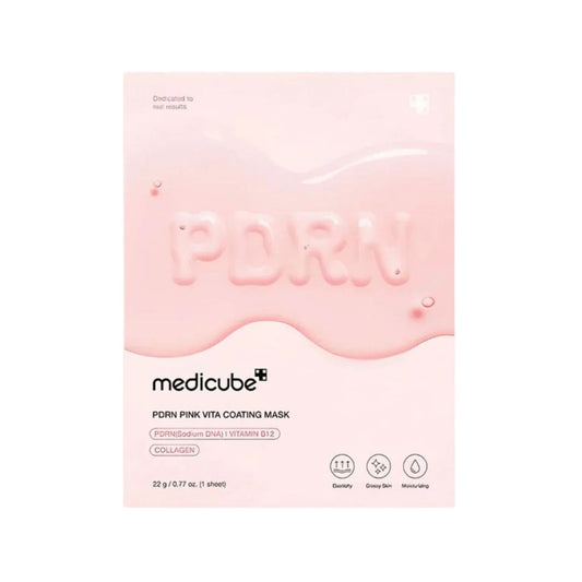 Masque visage hydratant et réparateur, PDRN et Vita Rose de Medicube