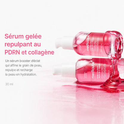 Le bénéfice du sérum gelée repulpant au PDRN et collagène de Medicube