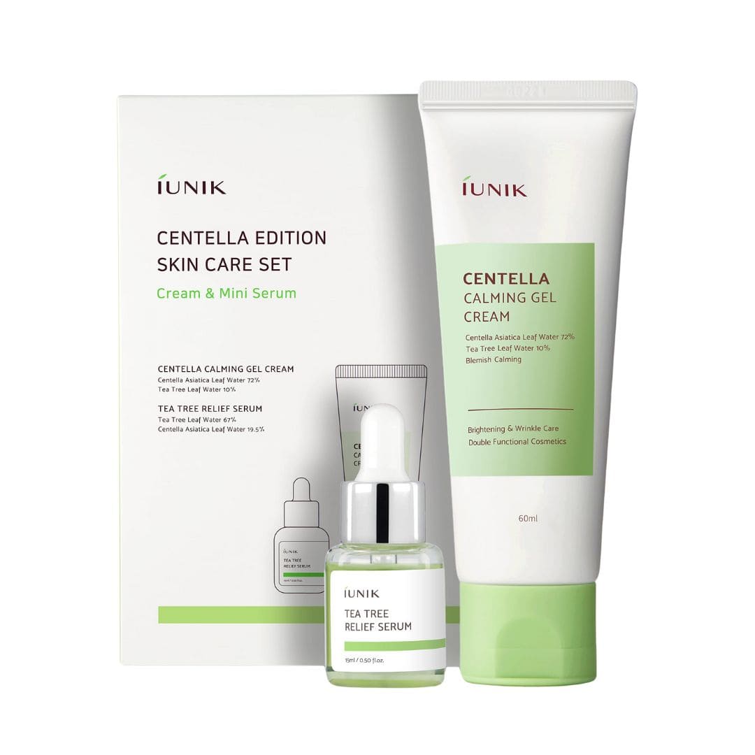 iUNIK Coffret de soins pour le visage à la Centella