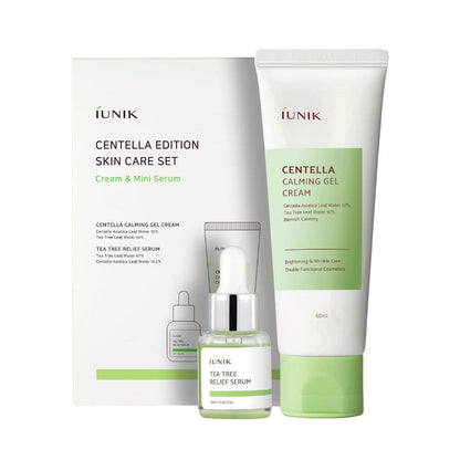 iUNIK Coffret de soins pour le visage à la Centella