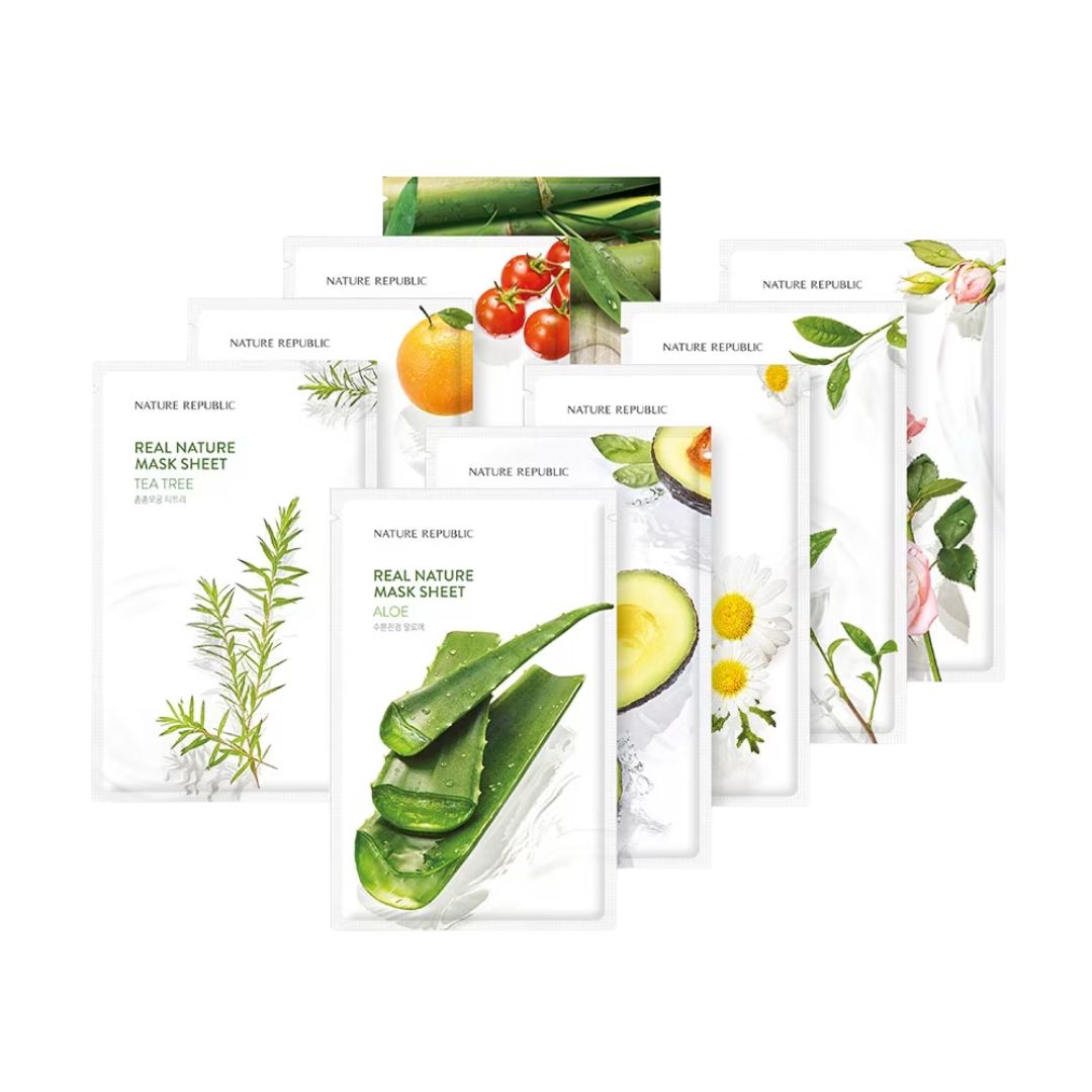 Nature Republic masque en tissu hydratant à base d’ingrédients naturels